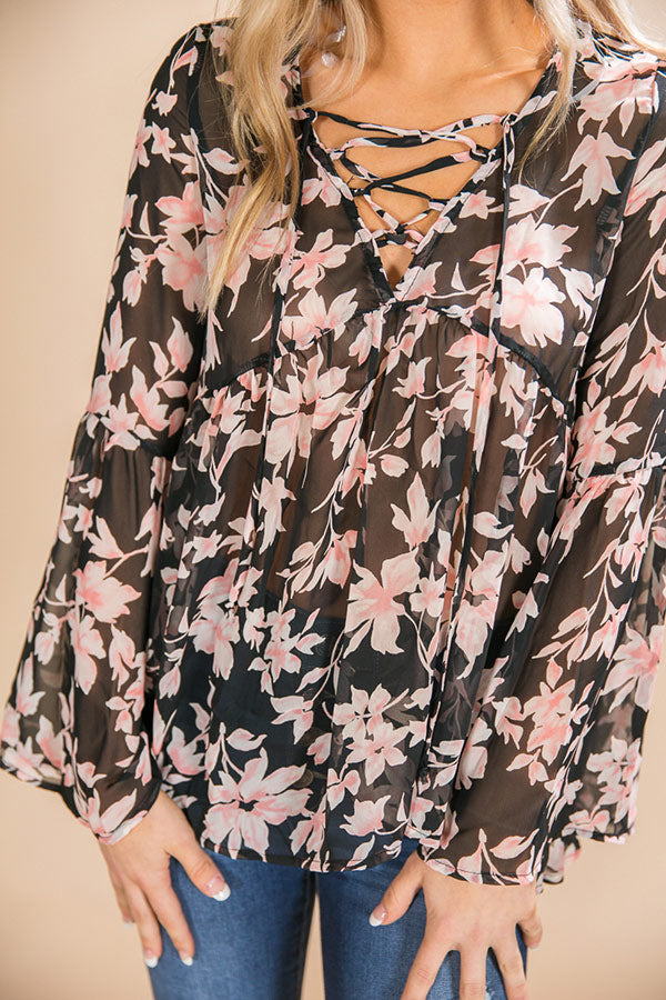 Keep An Eye On Me Babydoll Top Image - 2