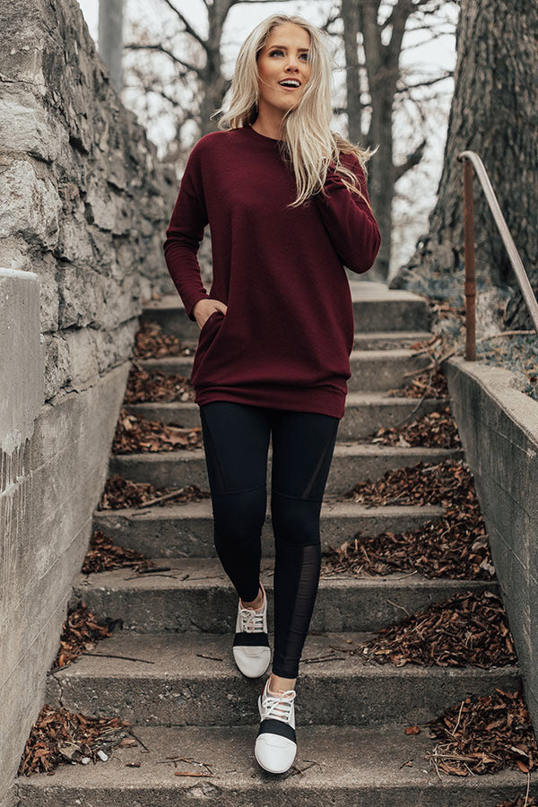 Espresso Run Mid Rise Legging