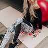 Breaking The Rules Mid Rise Legging in Grey Image - 1