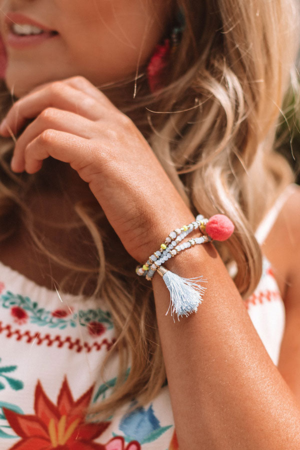 Street Chic Bracelet Set in Serenity
