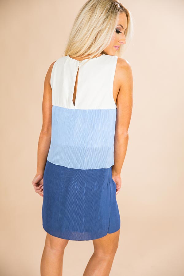 Manhattan Happy Hour Pleated Dress Image - 2