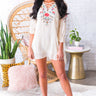 Vacay Babe Embroidered Shift Dress Image - 1