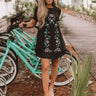 Meet Me in Paradise Shift Dress in Black Image - 1