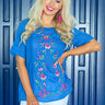 Meet Me In Paradise Shift Top in Blue Image - 1