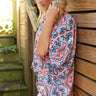 The Harper Tunic in Citrus Cabo Punch Image - 1