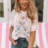 Meet Me In Paradise Shift Top In White Image - 1