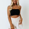 Everyday Essential Seamless Bandeau in Black Image - 1