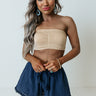 Everyday Essential Seamless Bandeau in Natural Image - 1