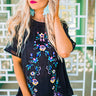 Meet Me In Paradise Shift Top in Black Image - 1
