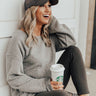 Babe Watch Baseball Cap in Charcoal Image - 1