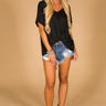 Hot Or Knot Tee in Black Image - 1
