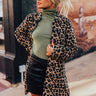 Times Square Leopard Coat Image - 1