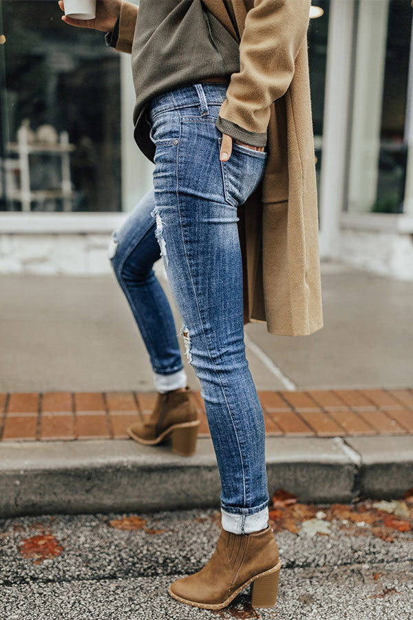 Eunina On The Bright Side Distressed Skinny Image - 2