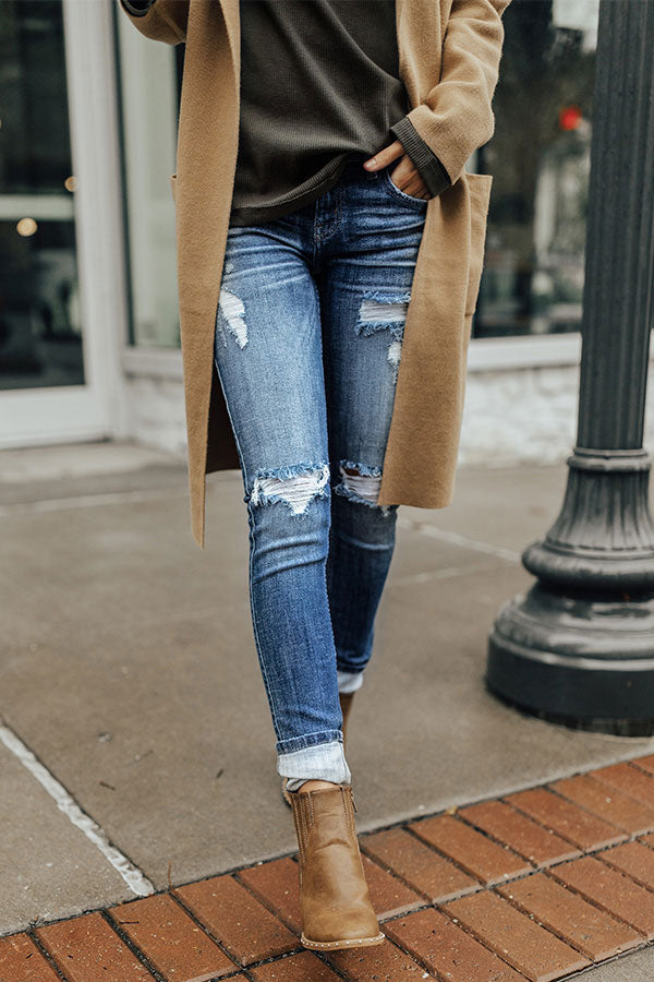 Eunina On The Bright Side Distressed Skinny Image - 3