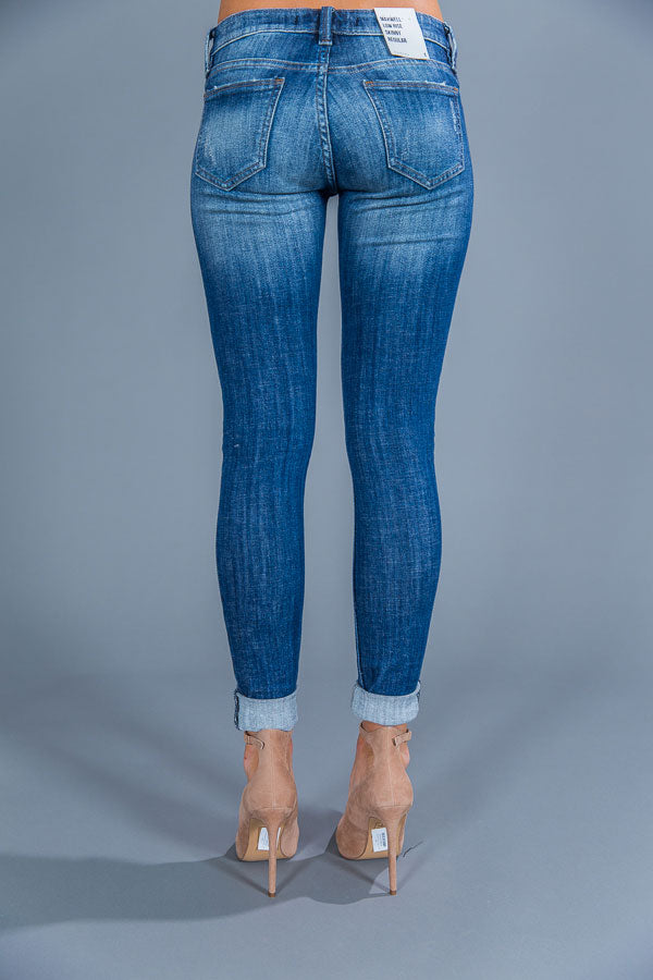 Eunina On The Bright Side Distressed Skinny Image - 5