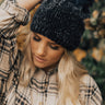 Wine Night Ultra Soft Beanie in Navy Image - 1