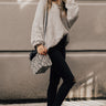 Eye Candy Tunic Sweater in Grey Image - 1