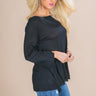 Bonfire Party Shift Top in Black Image - 1