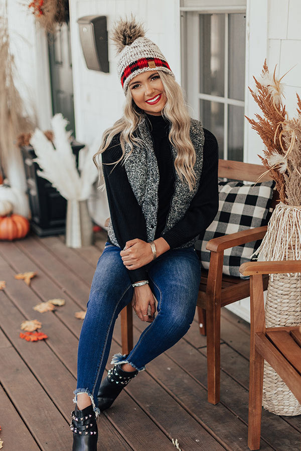 Home For The Holidays Quilted Vest Image - 3