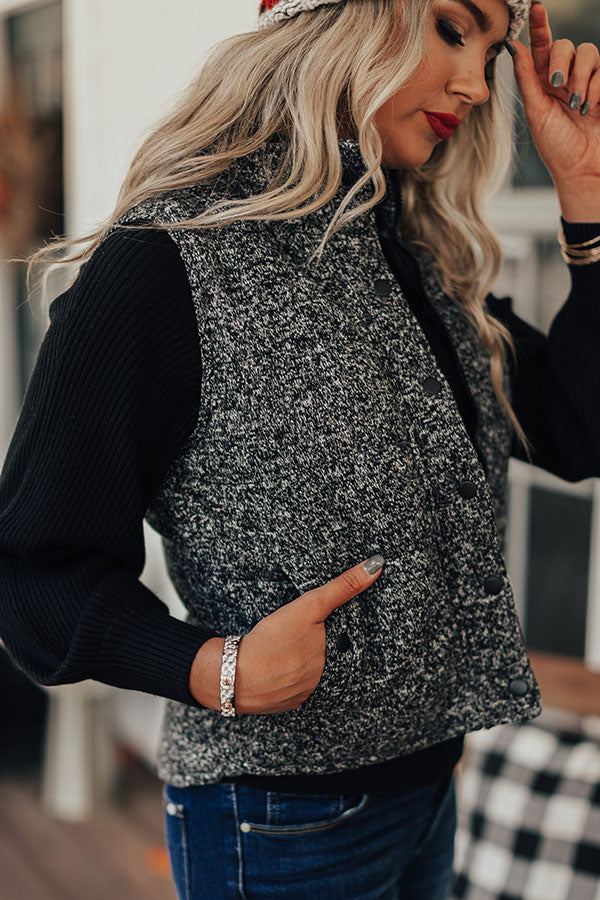 Home For The Holidays Quilted Vest Image - 5