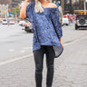 The Harper Tunic in Midnight Velvet Haven Image - 1