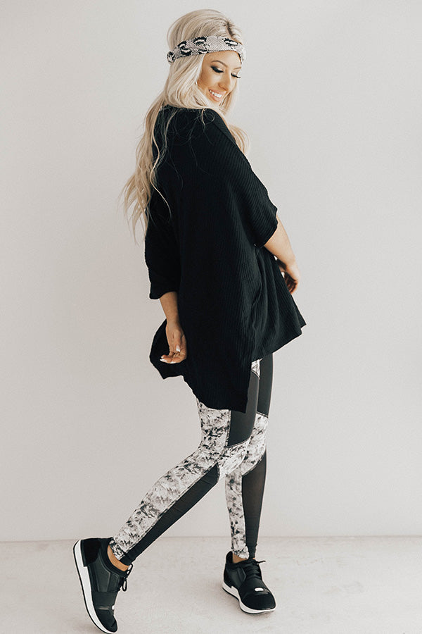 Sonoma Snuggles Tunic in Black Image - 2