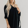 Sonoma Snuggles Tunic in Black Image - 1