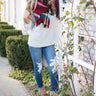 Cocoa On The Slopes Sweater in Stone Image - 1