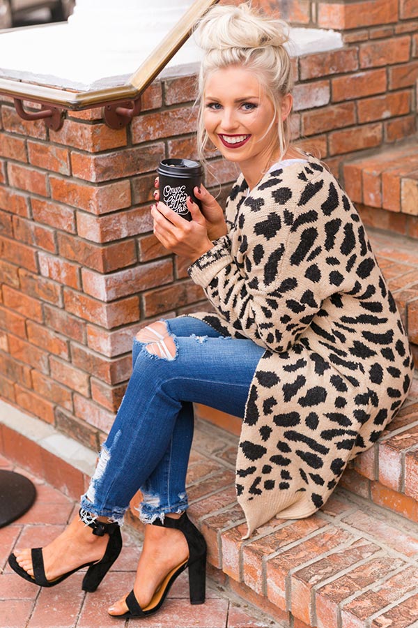 Spotted In Soho Cardigan Image - 1