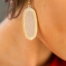 London Travels Earrings in White Image - 1