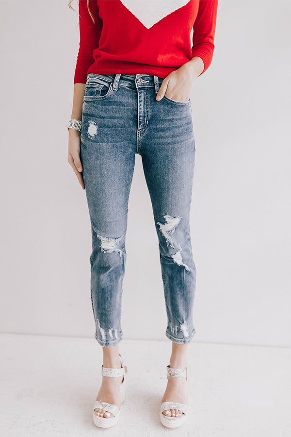 The Diaz High Waist Relaxed Skinny