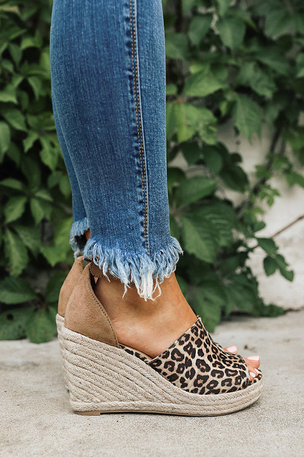 The Coco Wedge In Cheetah