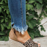 The Coco Wedge In Cheetah Image - 1