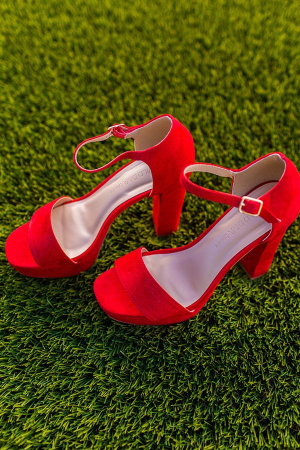 Heat Wave Heel in Red