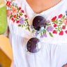 Daydreamer Sunglasses In Aqua Image - 1