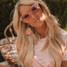 Catching Rays Sunglasses In Pink Image - 1