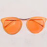 Catching Rays Sunglasses In Tangerine Image - 1