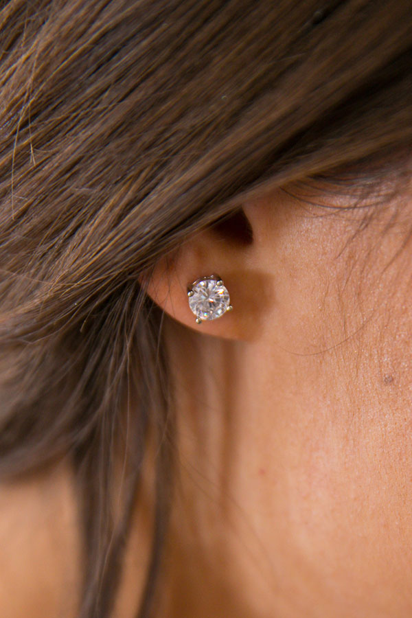 Soho Dream 2ct tw Cubic Zirconia Earrings in Silver