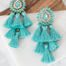 Together In Tahiti Tassel Earrings Image - 1