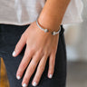 Sass and Sparkle Cuff Bracelet in Black Image - 1