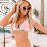 Boho Beauty Crochet Bikini Top in Pink Image - 1