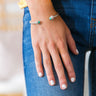 Sass and Sparkle Cuff Bracelet in Ocean Wave Image - 1