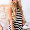 Laguna Striped Shift Tank Image - 1