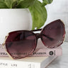 Paris Sightseeing Sunglasses in Sangria Image - 1