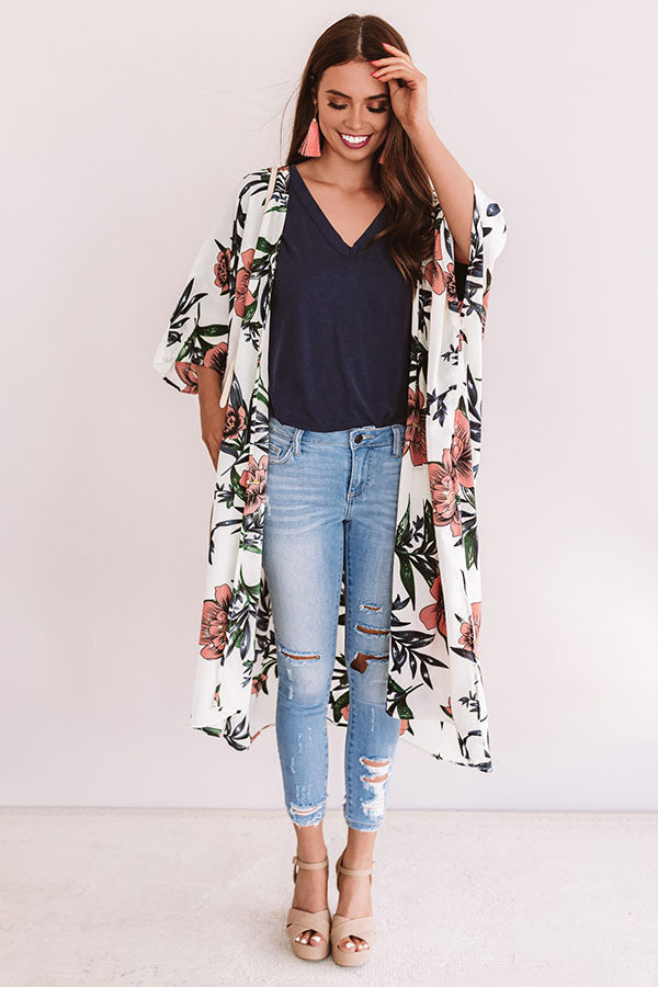 Hello Paradise Floral Overlay
