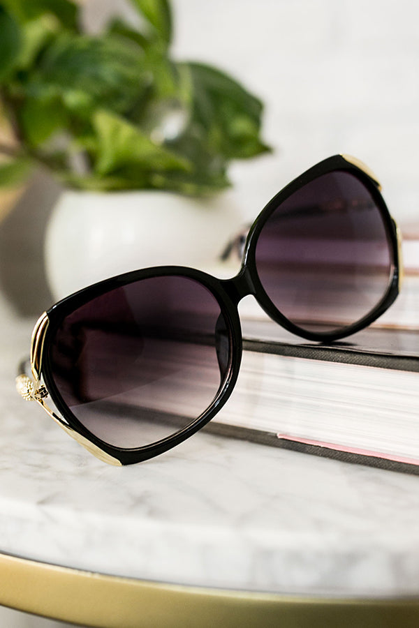 Paris Sightseeing Sunglasses in Black