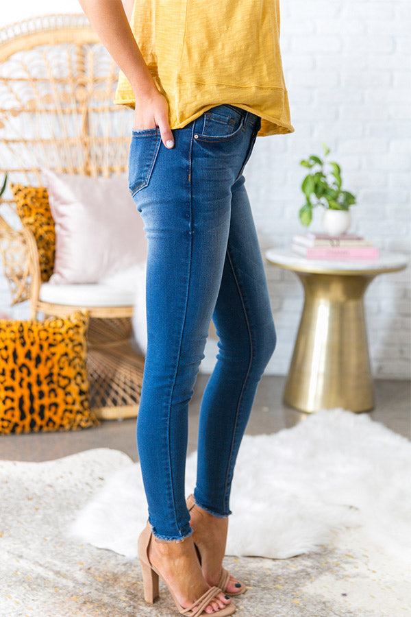 The Isla Mid Rise Skinny Image - 2