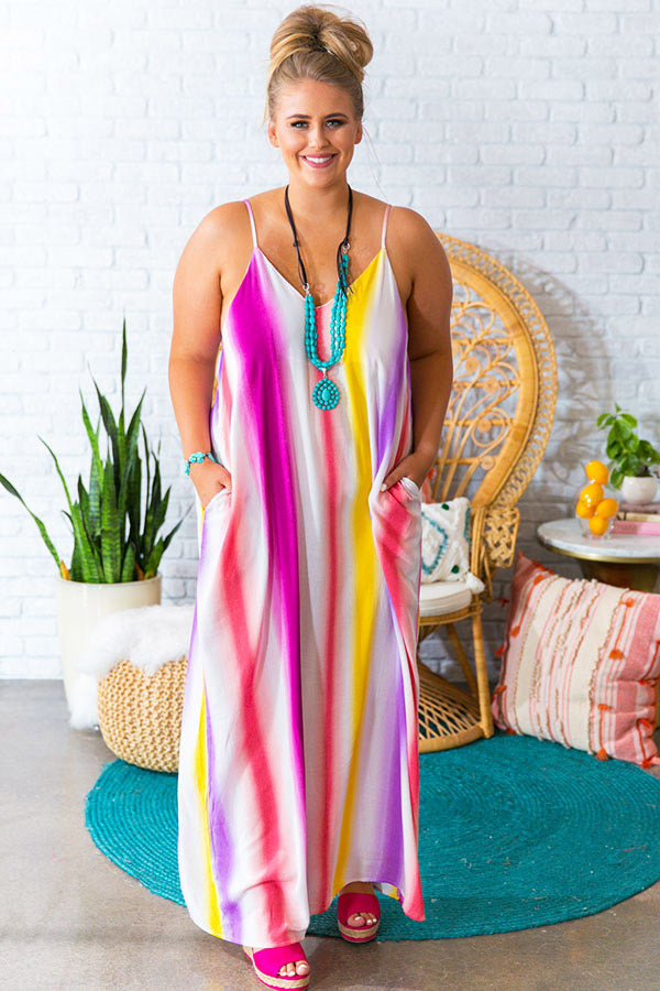 To Dye For Maxi Dress in Pink Image - 2