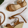 The Laguna Beach Wedge In Brown Image - 1