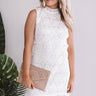 Soiree Sipping Crochet Dress Image - 1